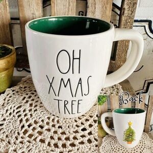 Rae Dunn Oh Xmas Tree Mug